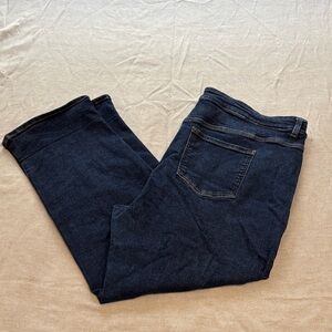 Universal Standard Stevie Dark Blue Denim Jeans